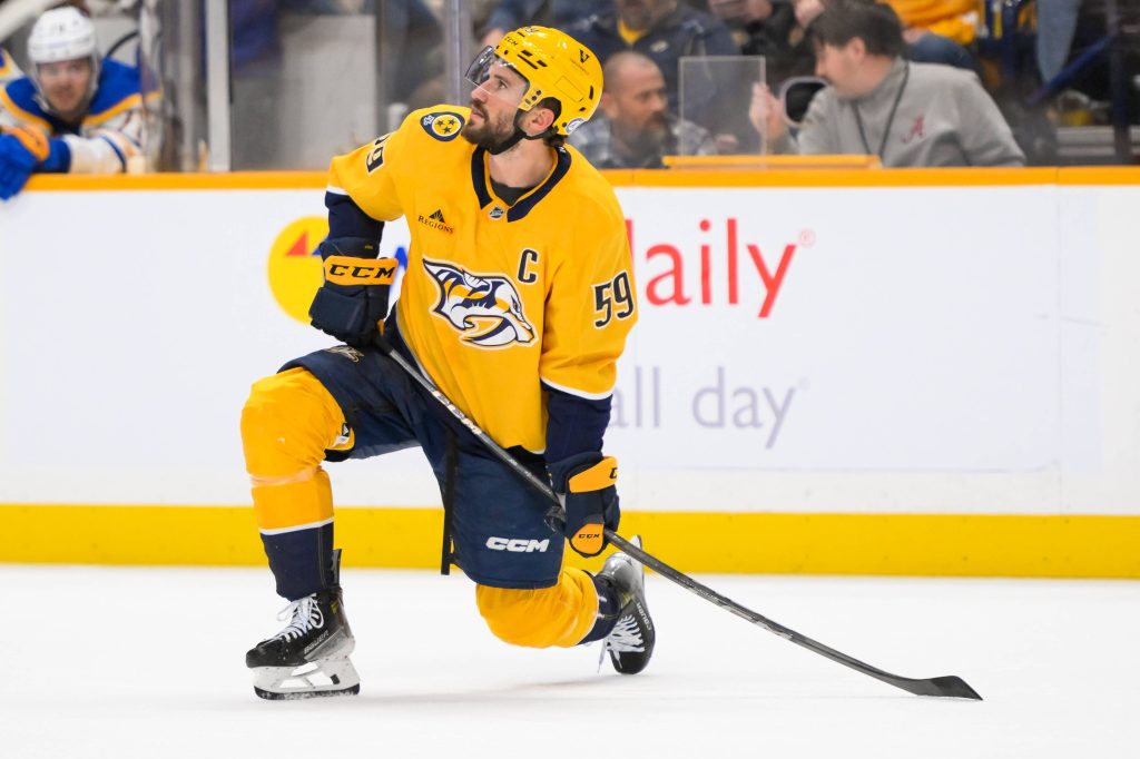 NHL: Buffalo Sabres at Nashville Predators