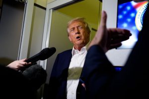 President Trump Departs Washington For Trip To Asia