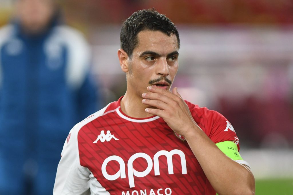 WISSAM BEN YEDDER, Ligue 1 2023-24, Monaco-PSG 0-0, azione, action, single shot, gesti LIGUE 1 2023-24 AS MONACO-PSG PAR