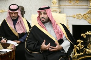 Saudi crown prince meets Trump